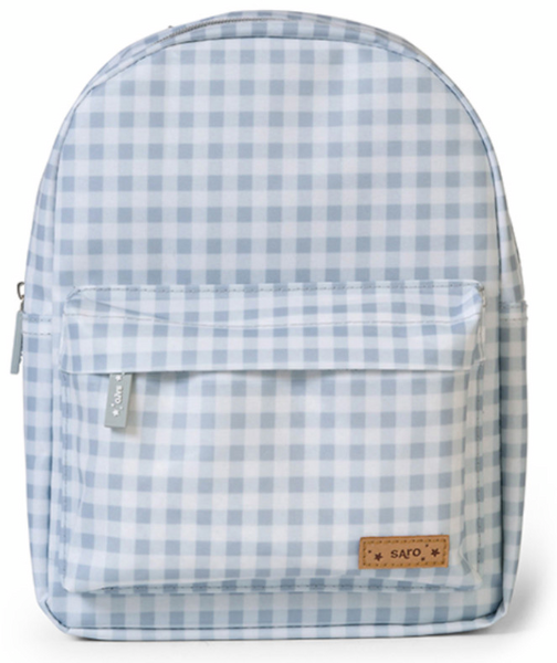 Saro Mochila Infantil Vichy Gris