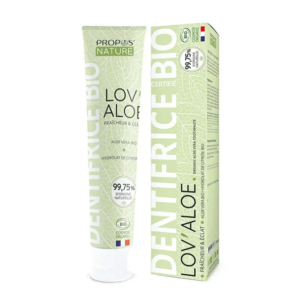 Dentifrice Lov'Aloe Bio 75ml 2