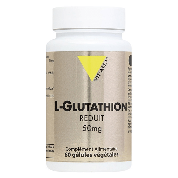 L- Glutathion Réduit 50mg 60 gélules végétales 2