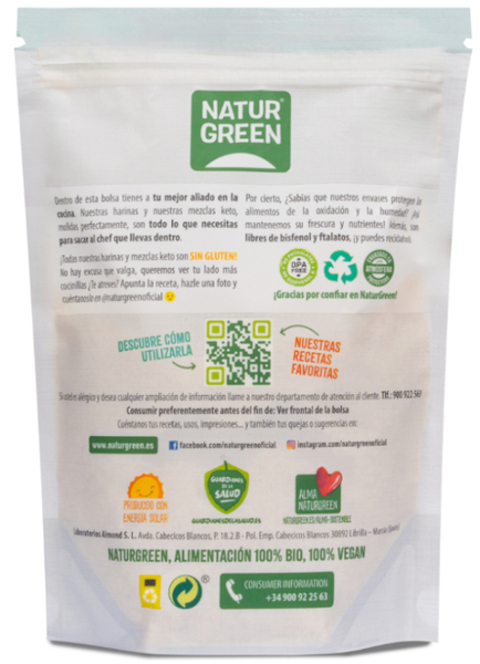 NaturGreen Harina De Almendra BIO 300g