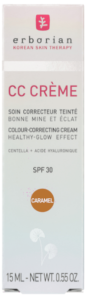 Erborian Cc Cream Centella Asiática Spf30 Caramel 15 Ml