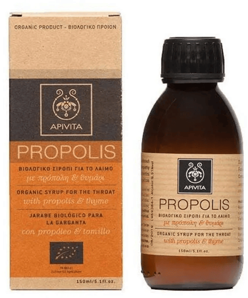 Apivita Própolis Jarabe Biológico Para La Garganta 150Ml