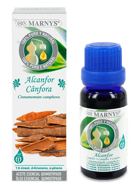 Aceite Esencial Alimentario De Alcanfor Marnys 15Ml