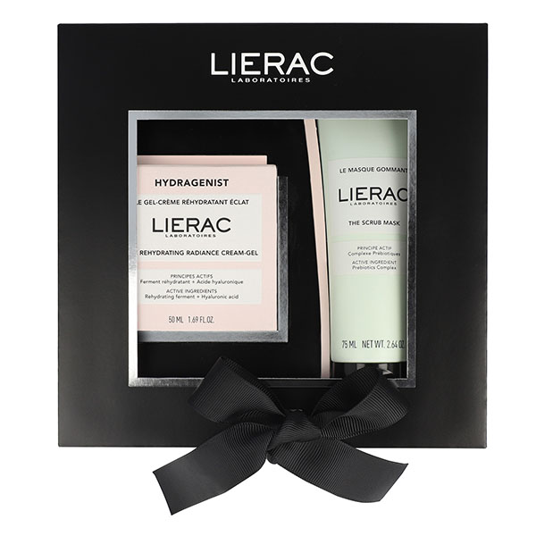 Hydragenist Coffret Hydratation Eclat Gel-Crème 50Ml Masque Gommant 75Ml