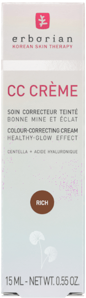 Erborian Cc Cream Centella Asiática Spf30 Rich 15 Ml
