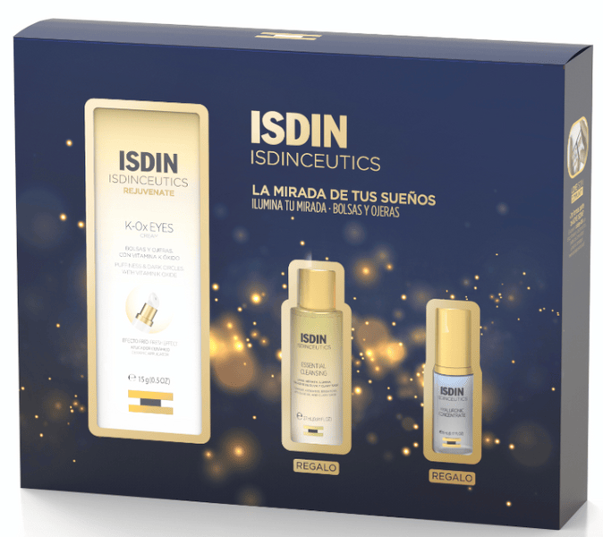 Isdin Isdinceutics K-Ox Eyes 15 ml + Mini Essential Cleansing + Mini Hyaluronic Concentrate