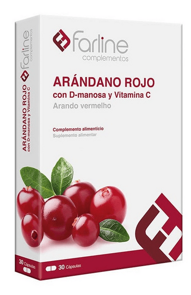 Farline Arándano Rojo Con D-Manosa 30 Cápsulas