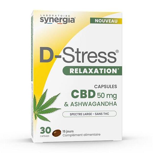 D-Stress Relaxation Capsules CDB 50mg - 30 caps 3