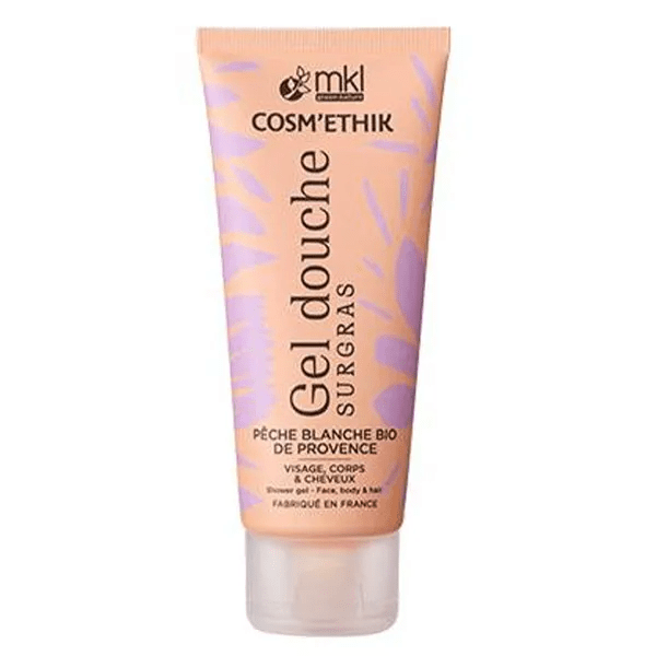 MKL Gel douche à la Pêche Blanche Bio de Provence 3 en 1 - 100ml 2