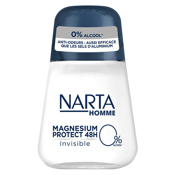 Homme Magnesium Protect Invisible Déodorant 48h Bille 50ml