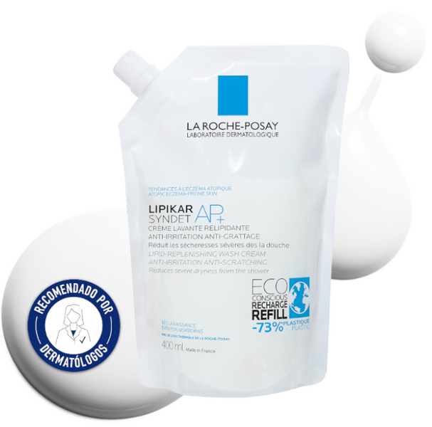 La Roche Posay Lipikar Syndet AP+ Recarga 400 Ml