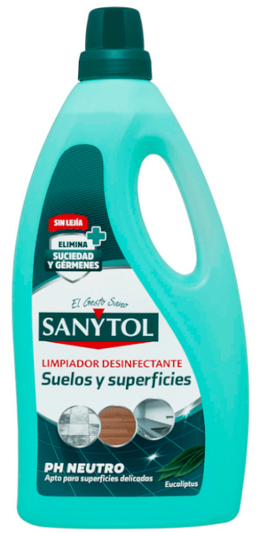 Sanytol Limpiahogar Desinfectante Sin Lejía 1200Ml