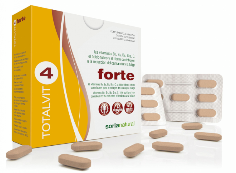 Soria Natural Totalvit 04-Forte 28 Comprimidos