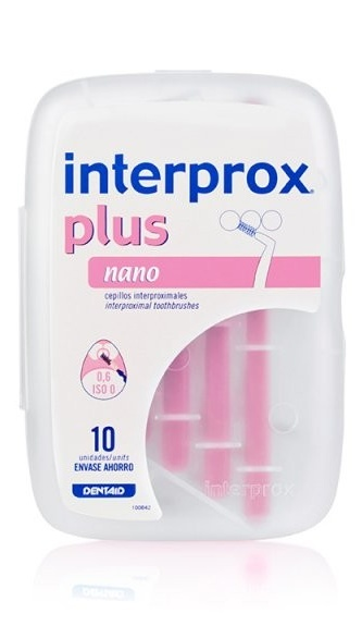 Interprox Cepillo Plus Nano 10 Unidades