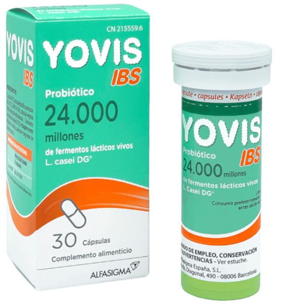 Yovis IBS Probióticos 30 Cápsulas