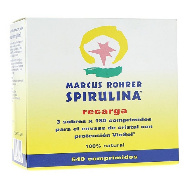 Marcus Rohrer Spirulina 540 Comprimidos