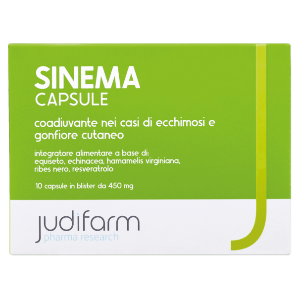 Sinema Capsule Integratore Gonfiore Cutaneo e Lividi 8 Capsule