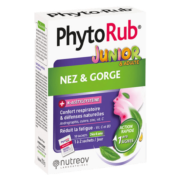 Physcience Phyto-Rub Coup de Froid Adultes et Enfants 10 sachets
