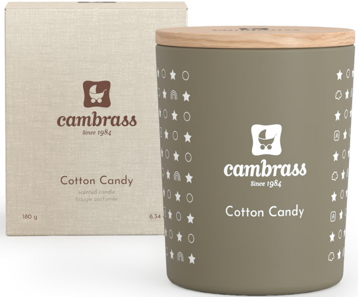Cambrass Vela Aromática Star Cotton Candy 7,5x7,5x9 Cm