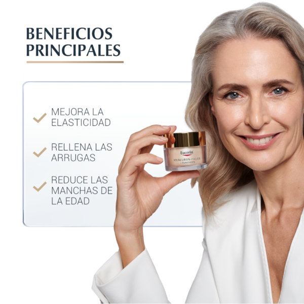 Eucerin Crema Día Hyaluron-Filler Elasticity SPF15 50 Ml