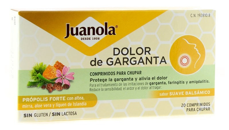 Juanola Própolis Forte 20 Comprimidos Para Chupar