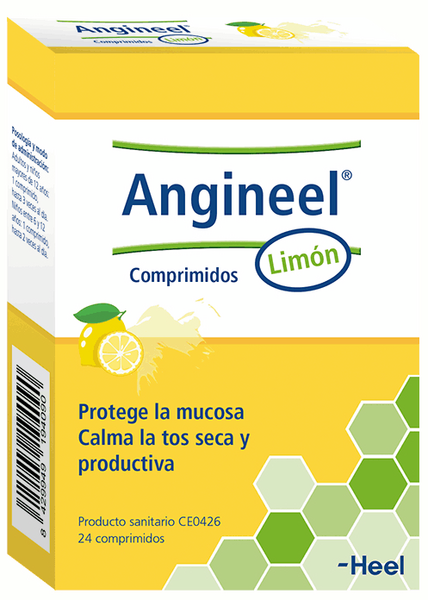 Heel Angineel Limón 24 Comprimidos