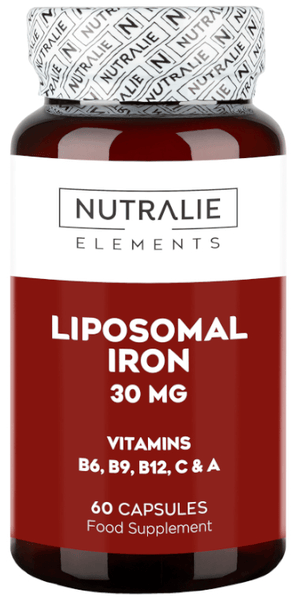 Nutralie Hierro Liposomado 30Mg + B6 + B12 Cansancio Y Fatiga 60 Cápsulas