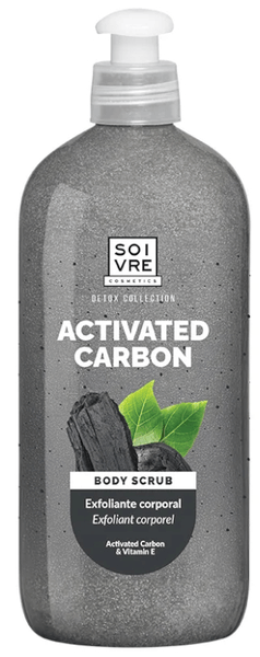 Soivre Carbón Exfoliante Corporal Activo 500Ml