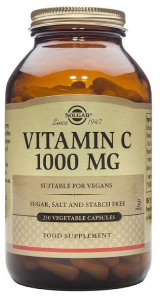 Imagen de Solgar Vitamina C 1000 mg 250 cápsulas Vegetales en OfertitasTOP