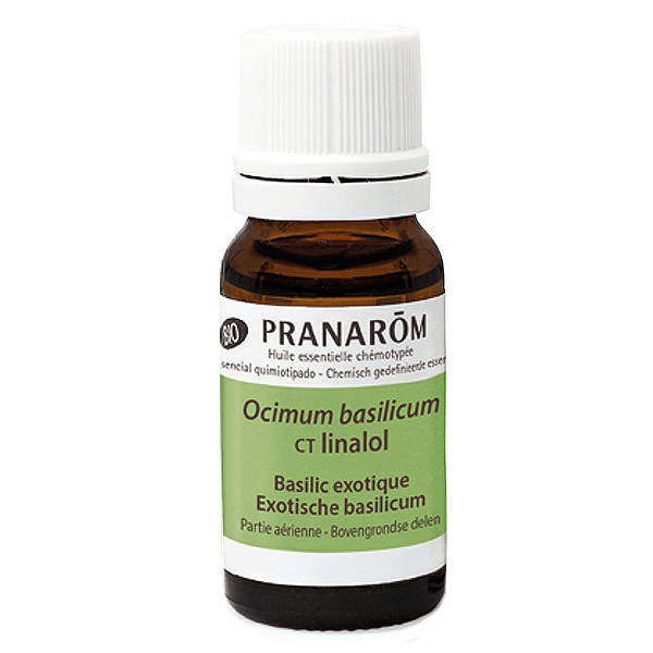 Huile Essentielle Basilic Exotique CT Linalol Partie Aérienne Bio 10ml 3