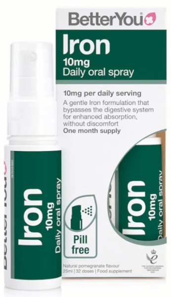 Betteryou Clara Better You Iron 10 Spray Oral Hierro 25 Ml