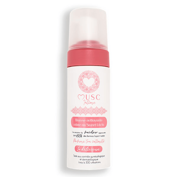 Sweet Litchi - La délicieuse Mousse nettoyante intime 150ml 5