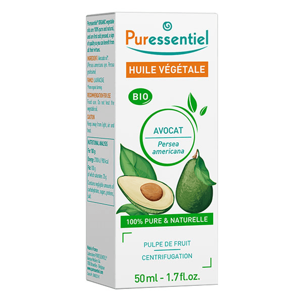 Huiles Vegetales 100% Bio Huile Végétale Bio Avocat 50 ml 2