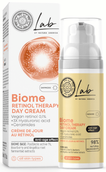 Natura Siberica Lab Biome Crema de Día Terapia de Retinol 50 ml
