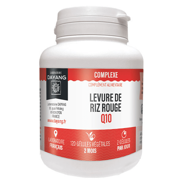 Levure de Riz Rouge + Q10 120 gélules 3