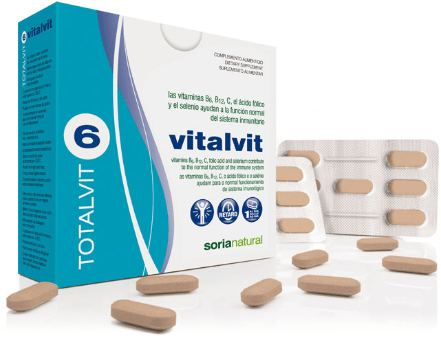 Soria Natural Totalvit 06 Vitalvit Optimismo Y Vitalidad 28 Comprimidos