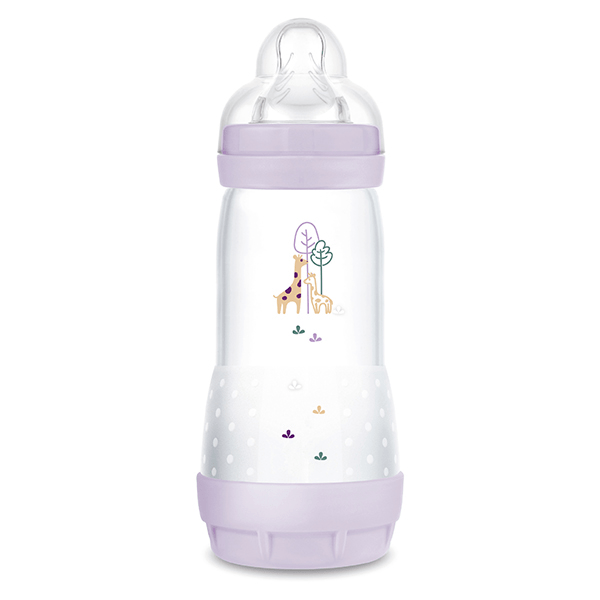 Biberon Easy Start / Anti-Colique Lilas Tétine Débit 3 320ml 2