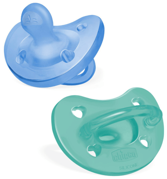 Chicco Chupete Physioforma Soft Azul 6-16m 2 uds