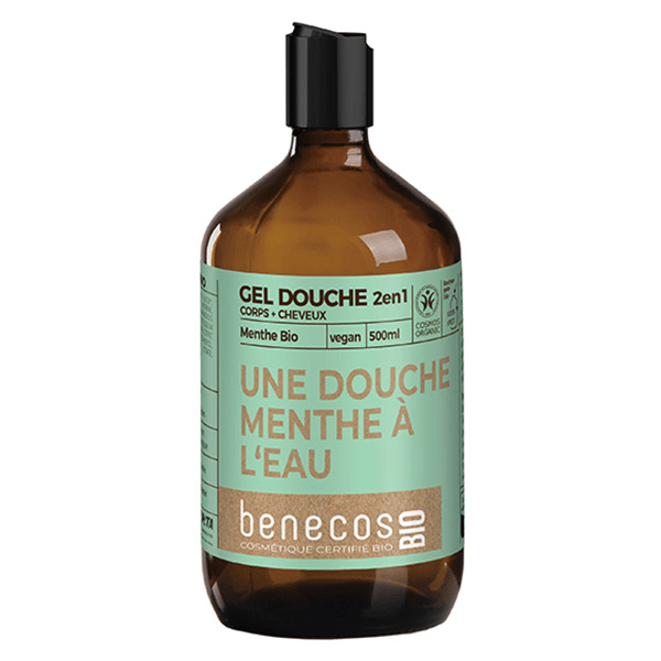 Gel Douche Menthe Bio 500ml 2