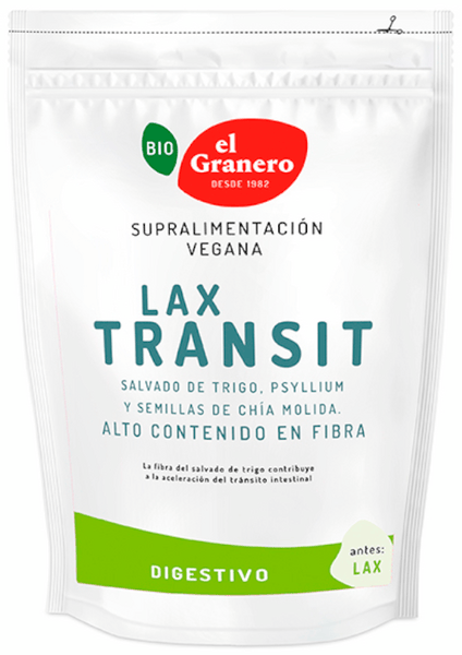 El Granero Integral 5 X Lax-Transit (Salvado De Trigo, Psyllium Y Chía) Bio 150 G - Imagen 3