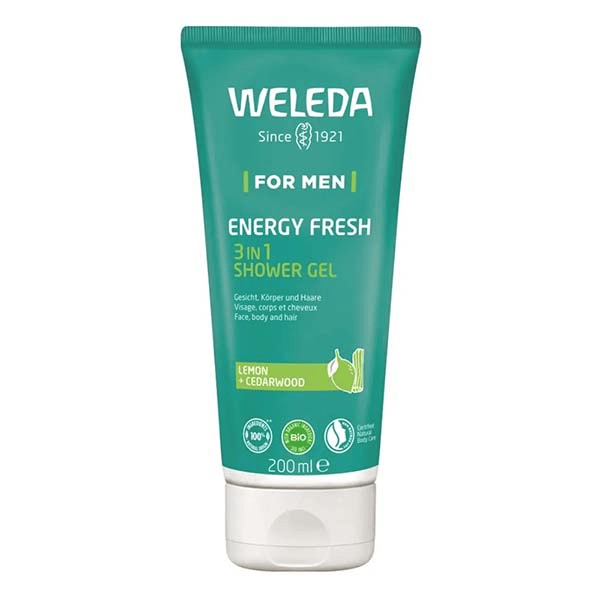 Gel Douche 3 en1 Energy Fresh 200ml 7