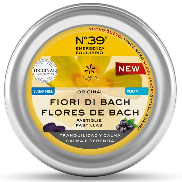 Lemonpharma Pastillas Flores de Bach Nr.39 Sin Azúcar 50 gr