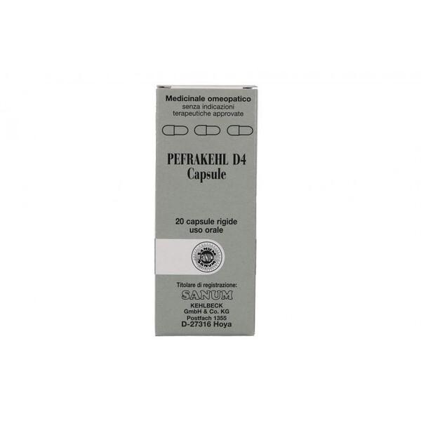Imo Sanum Pefrakehl D4 Medicinale Omeopatico 20 Capsule