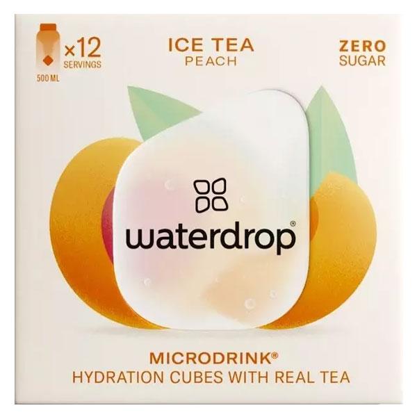 Microdrink Hydratation Thé Glacé Saveur Pêche 12 Cubes Pour Eau 2