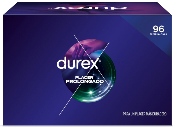 Durex Preservativos Placer Prolongado Para Un Placer Más Duradero 96 Uds
