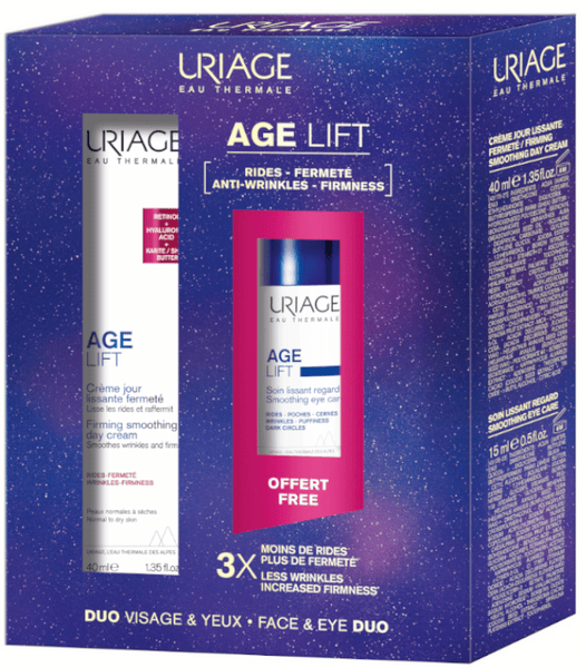 Uriage Age Lift Crema de Día 40 ml + Contorno Ojos 15 ml