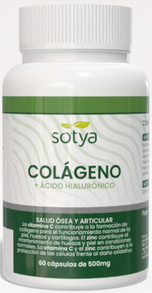 Sotya Colágeno con Hialurónico 60 Cápsulas de 500mg