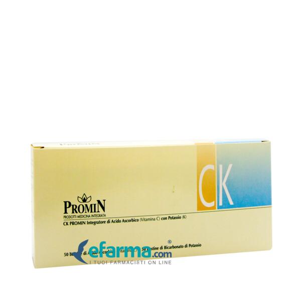 Promin CK Acido Ascorbico+Bicarbonato di Potassio Integratore 100 Bustine