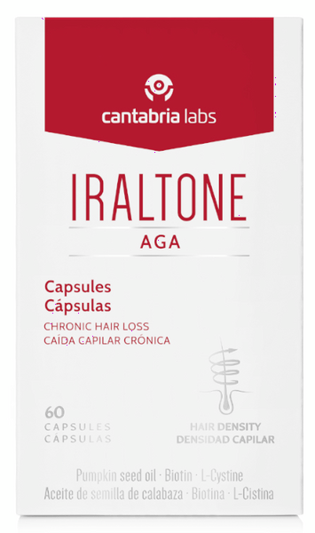 Iraltone Aga Densidad Capilar 60 Cápsulas