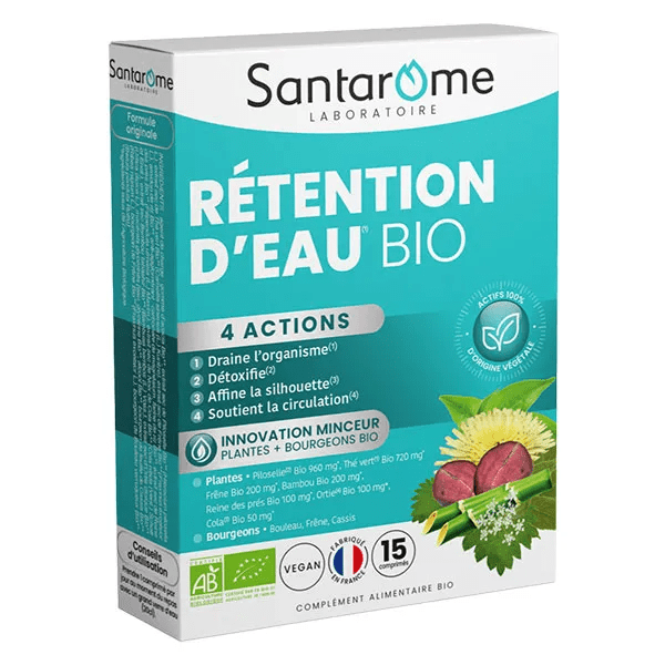 - Rétention d'Eau Bio - Complément minceur - 15 comprimés 4